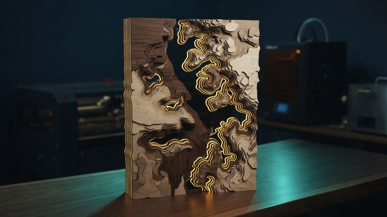 Layered Place Map